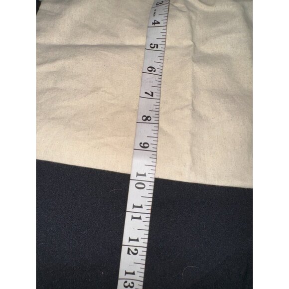 Tory Burch Cotton Drawstring Logo Graphic Handbag Storage Dust Cover 10"x13" - Picture 6 of 8